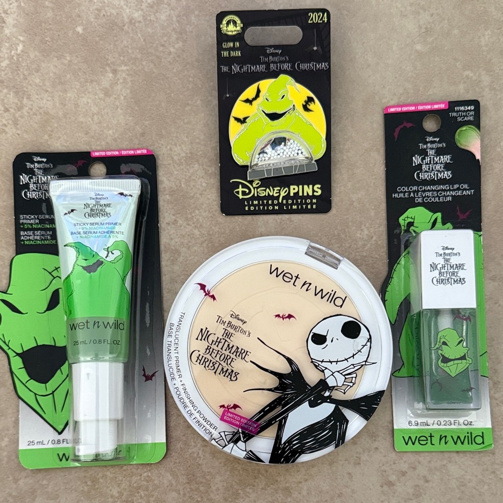 Wet n Wild The Nightmare Before Christmas Collection